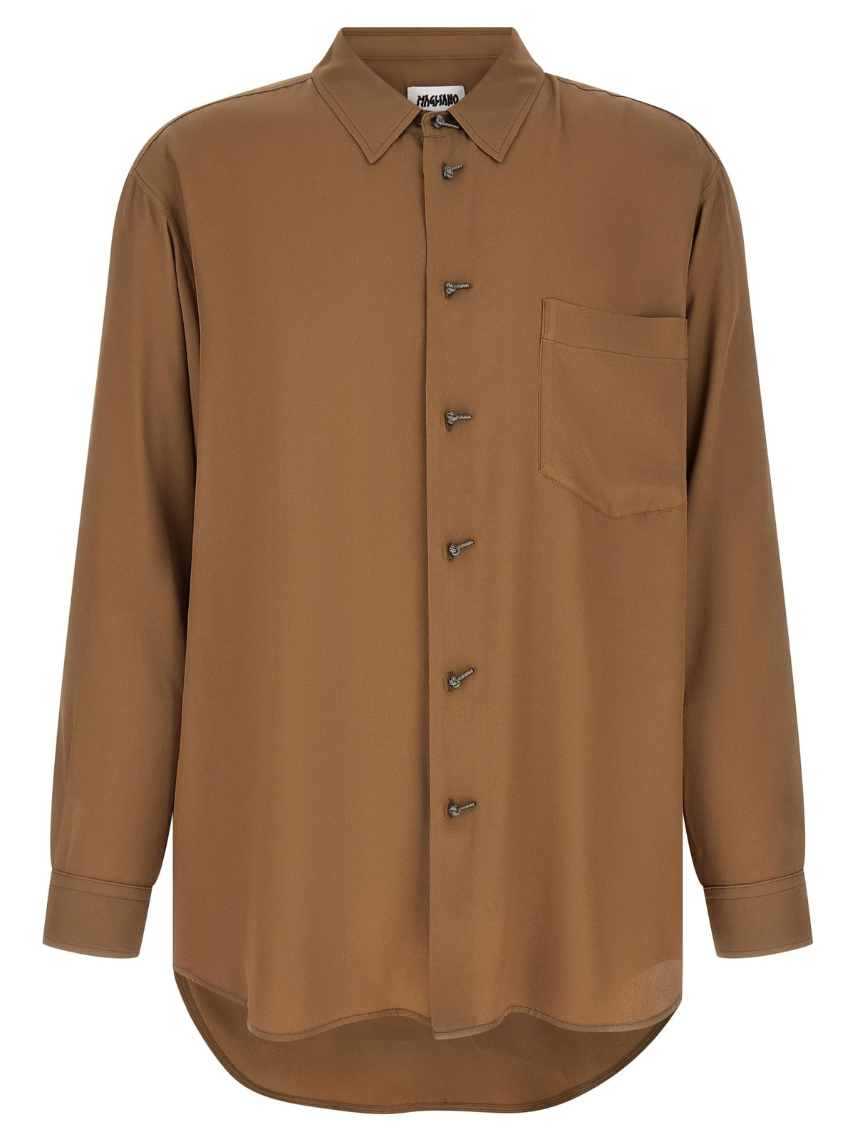Magliano Brown Acetate Blouse