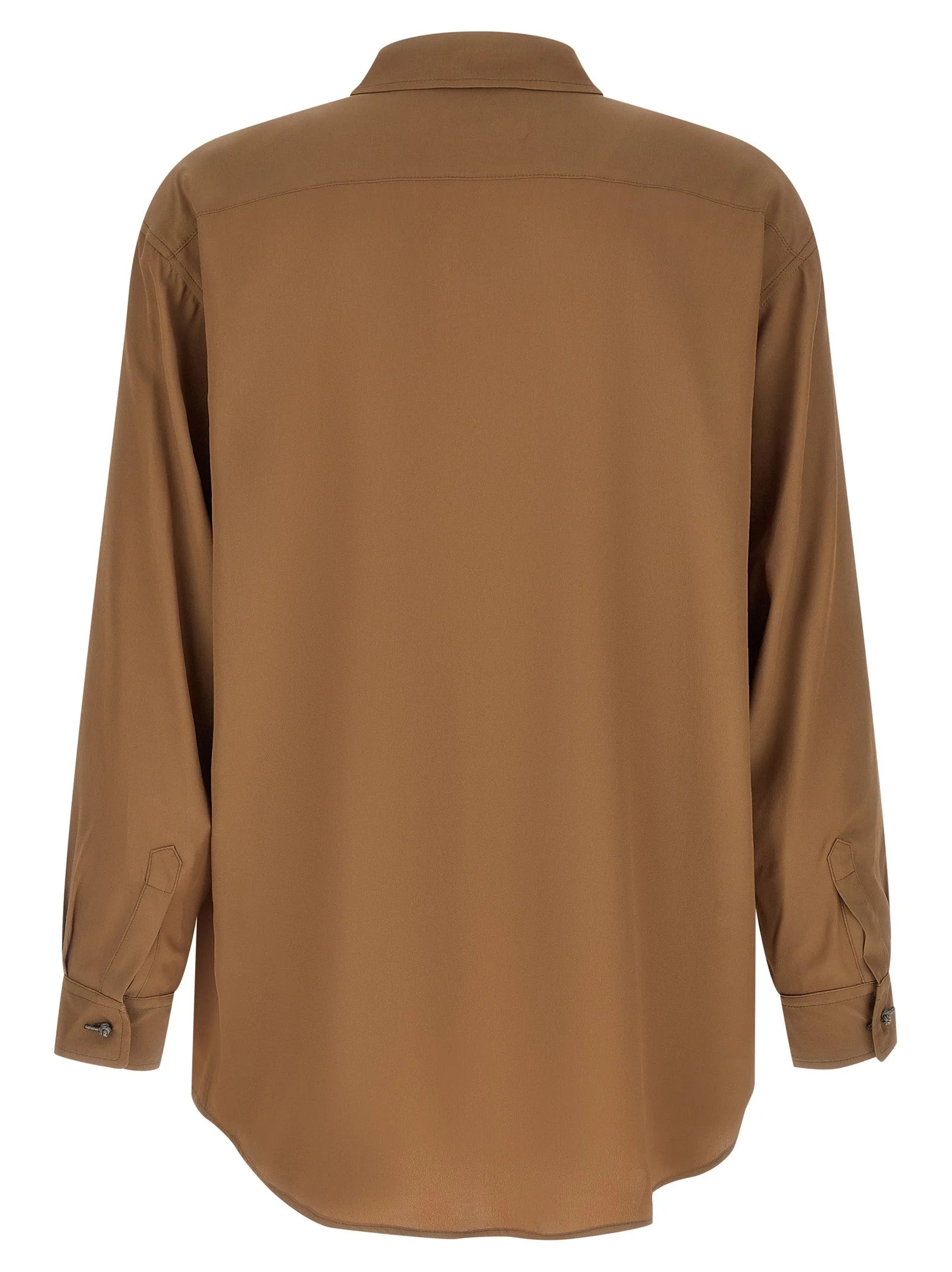Magliano Brown Acetate Blouse