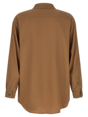 Magliano Brown Acetate Blouse