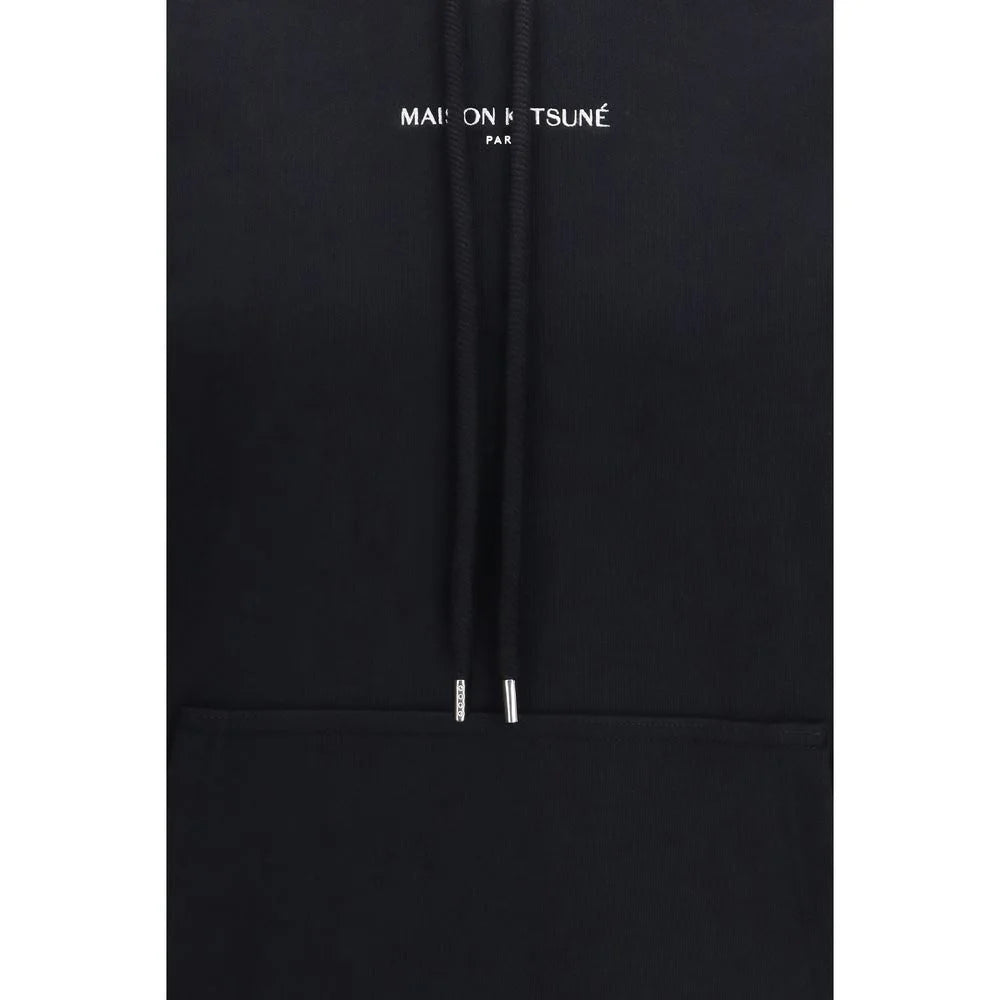 Maison Kitsuné Black Cotton Sweatshirt