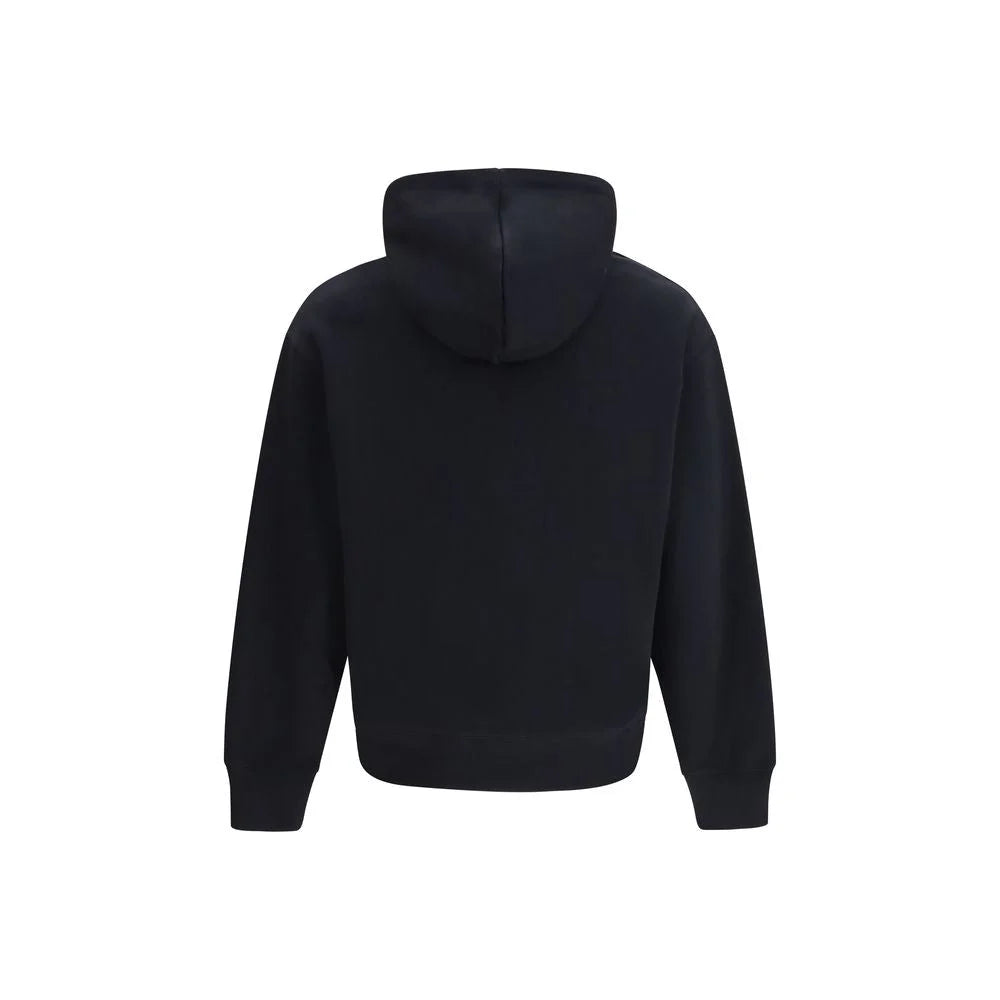 Sudadera de algodón negra Maison Kitsuné