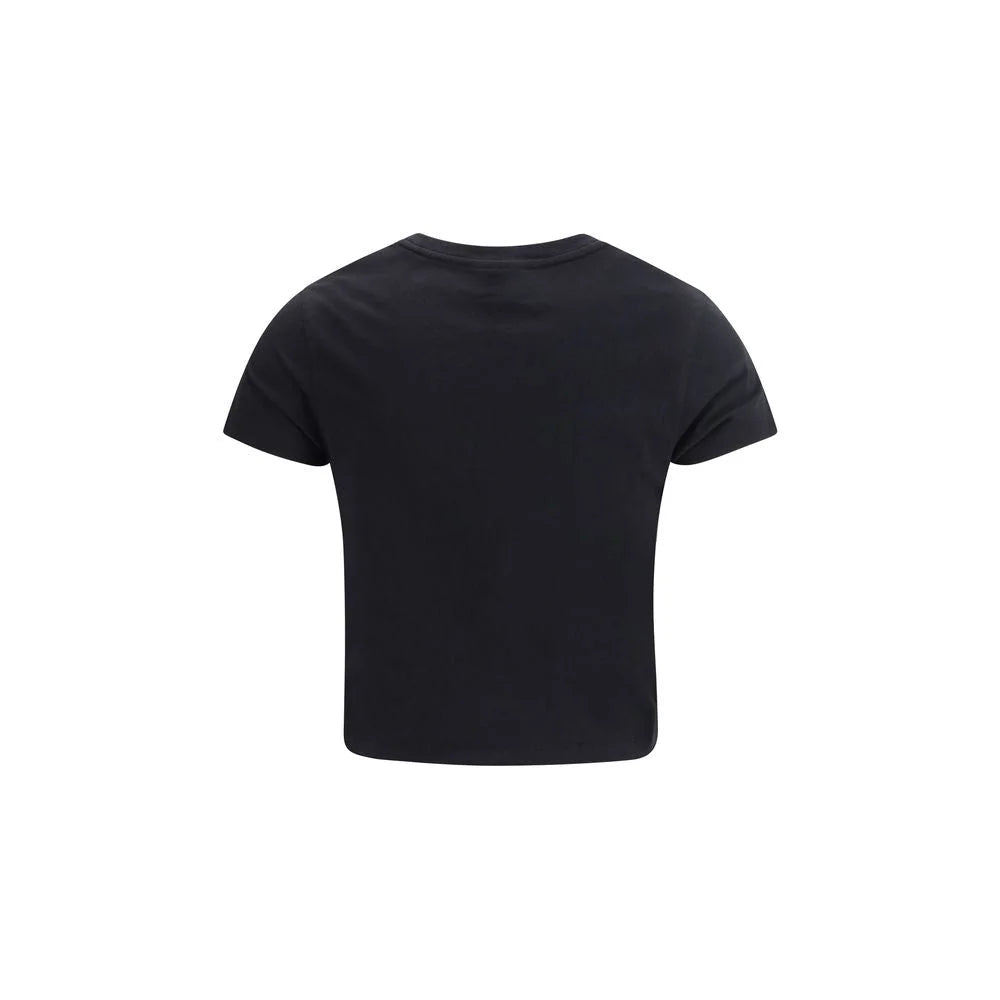 Maison Kitsuné Black Cotton T-Shirt