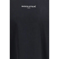 Maison Kitsuné Black Cotton T-Shirt