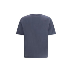 Maison Kitsuné Blue Cotton T-Shirt