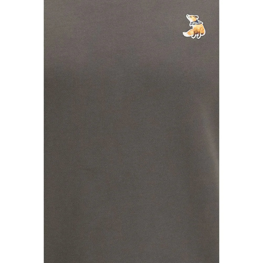 Maison Kitsuné Brown Cotton Sweatshirt