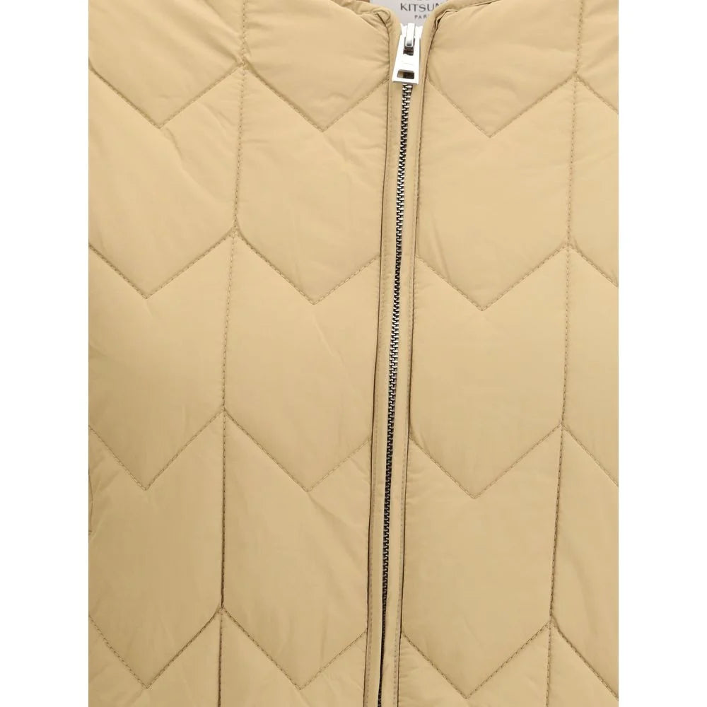 Maison Kitsuné Brown Polyamide Shell Jacket - L