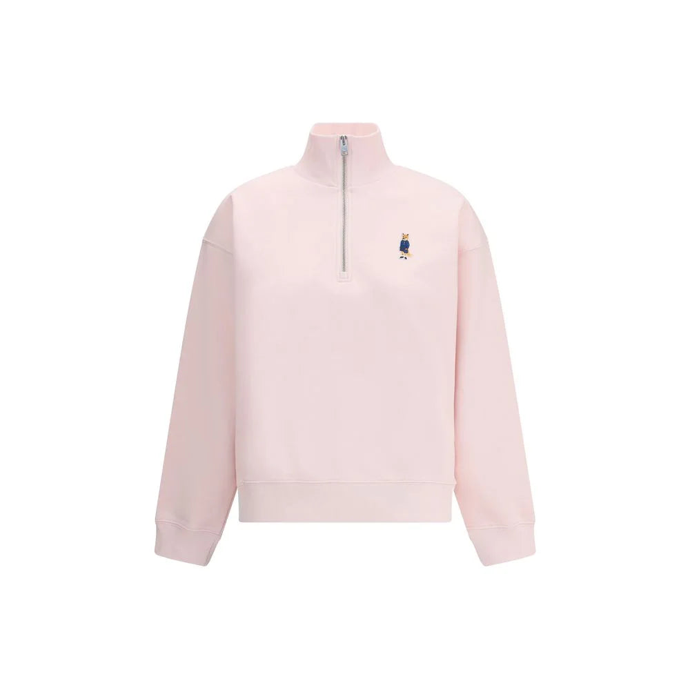 Maison Kitsuné Dressed Fox high neck and zip Sweatshirt - XS