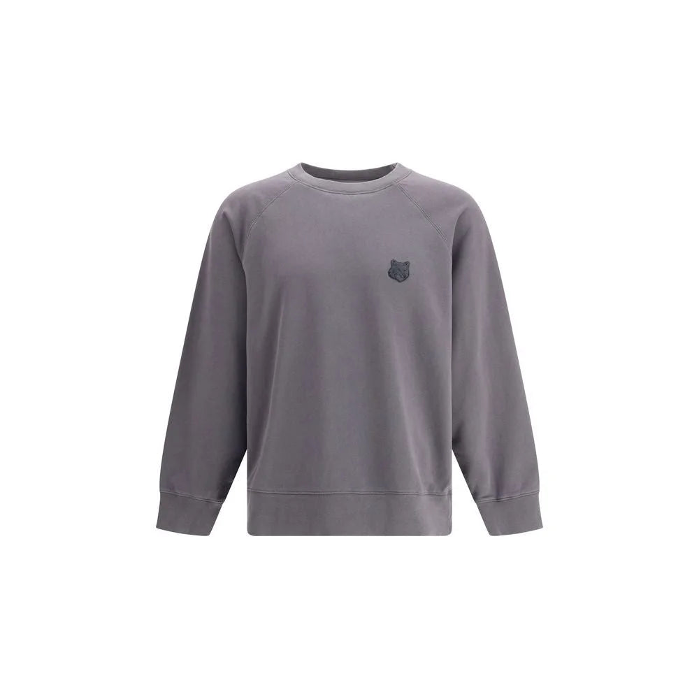 Maison Kitsuné Gray Cotton Sweatshirt - Sweatshirts