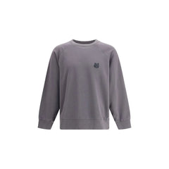 Maison Kitsuné Gray Cotton Sweatshirt - Sweatshirts