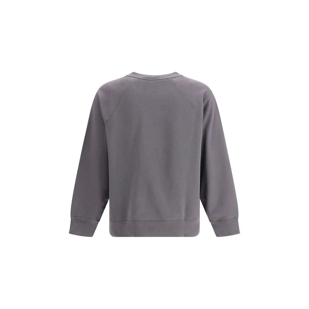 Maison Kitsuné Gray Cotton Sweatshirt - Sweatshirts