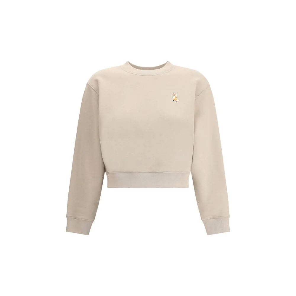 Maison Kitsuné Lady Fox crop Sweatshirt - Sweatshirts