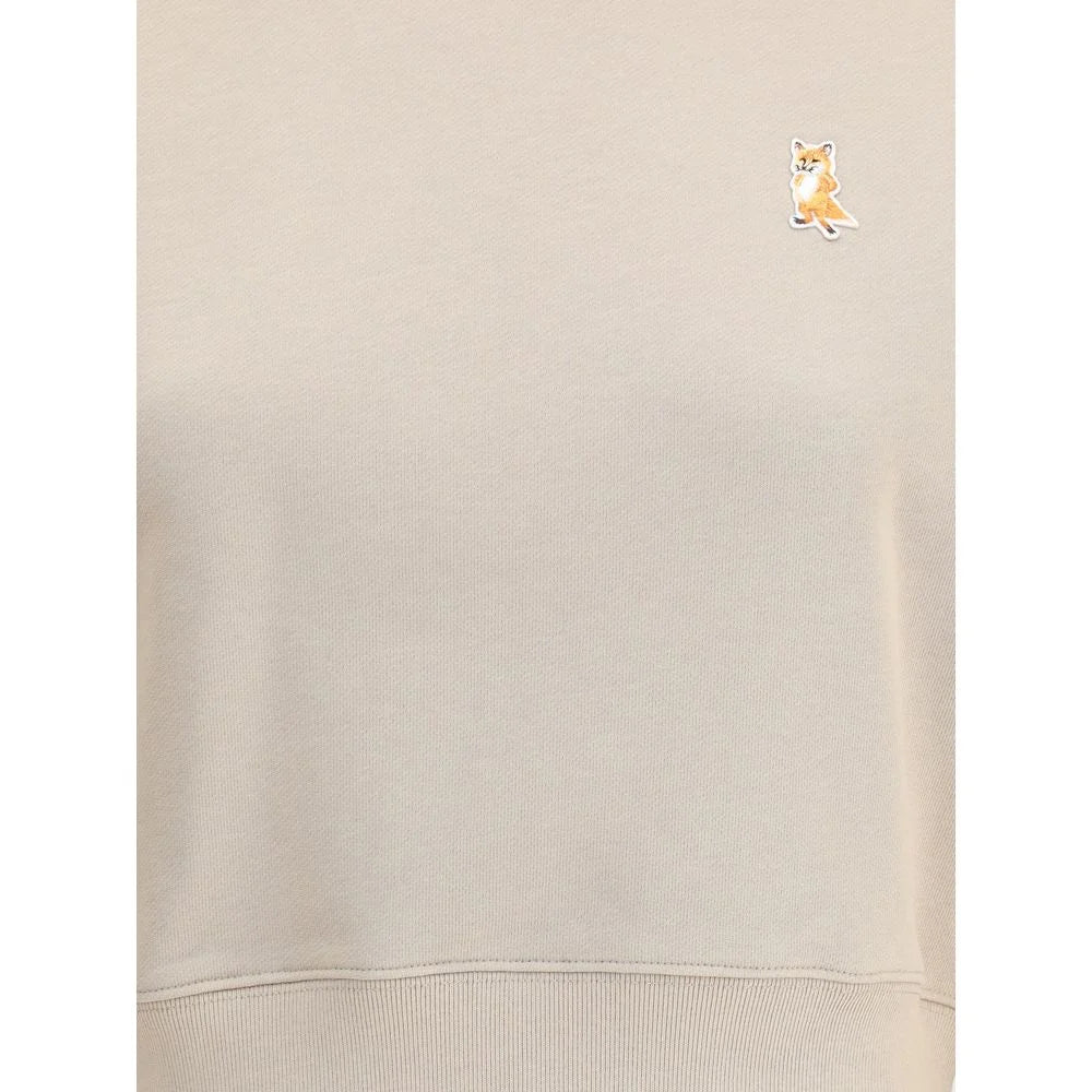Maison Kitsuné Lady Fox crop Sweatshirt - Sweatshirts