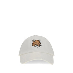 Maison Kitsuné Boné Branco Algodão (Boné de Béisbol) - UNI