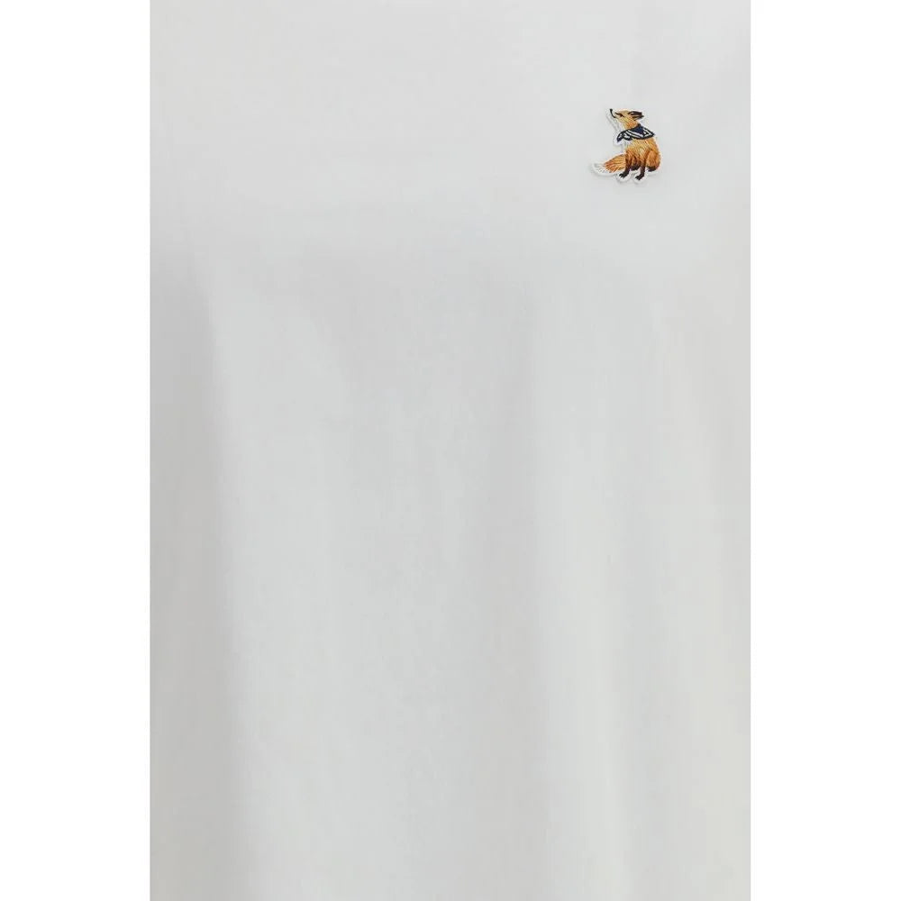 Maison Kitsuné White Cotton T-Shirt