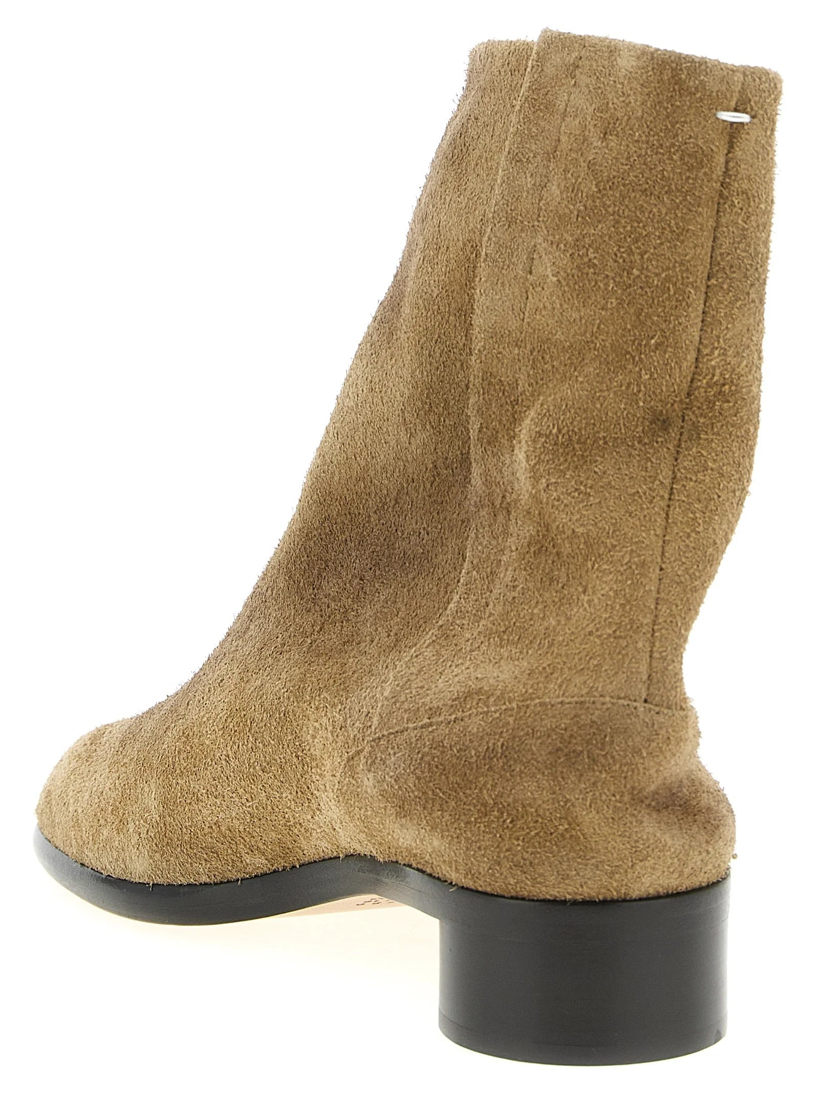 Maison Margiela Beige Calfskin Ankle Boots - EU 42 | US 9