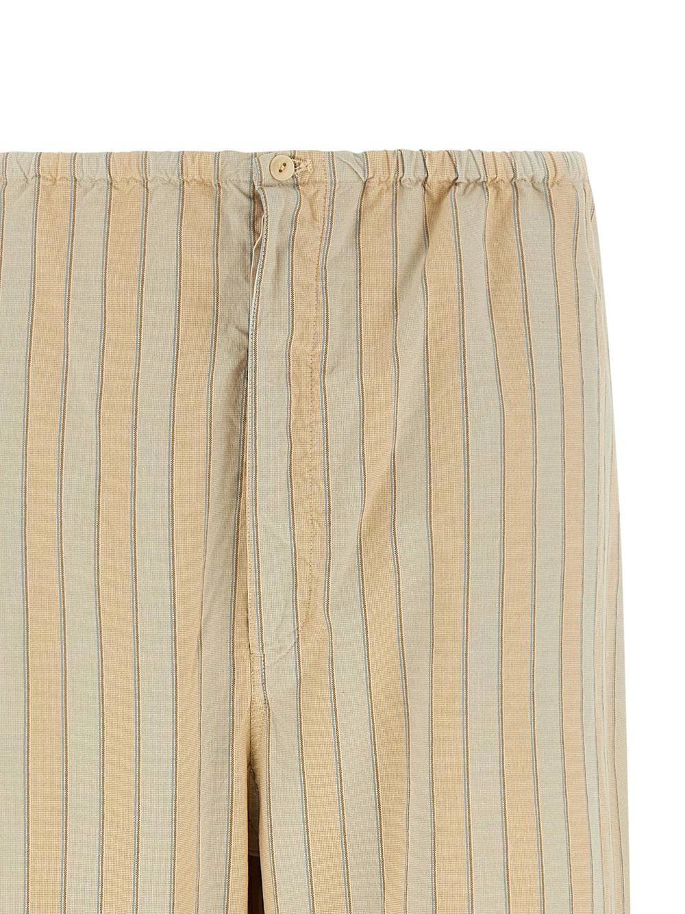 Maison Margiela Beige Cotton Bottoms Sleepwear