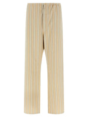 Maison Margiela Beige Cotton Bottoms Sleepwear