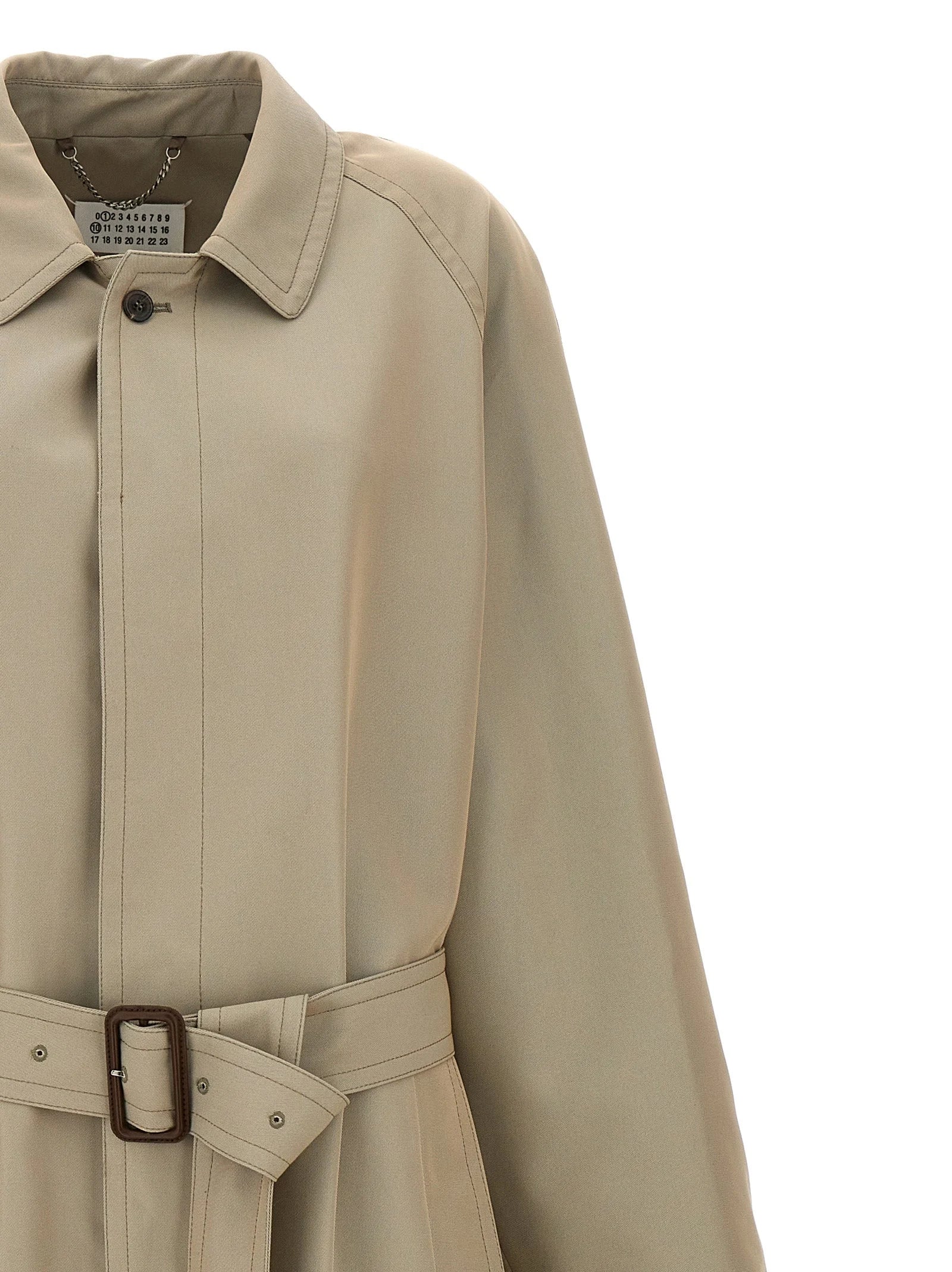 Maison Margiela Beige Cotton Coat - 48 | M