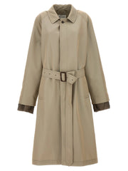Maison Margiela Beige Cotton Coat - 48 | M