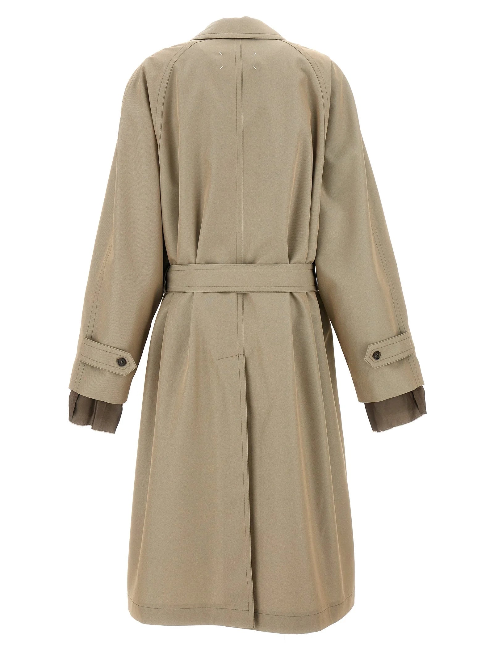 Maison Margiela Beige Cotton Coat - 48 | M