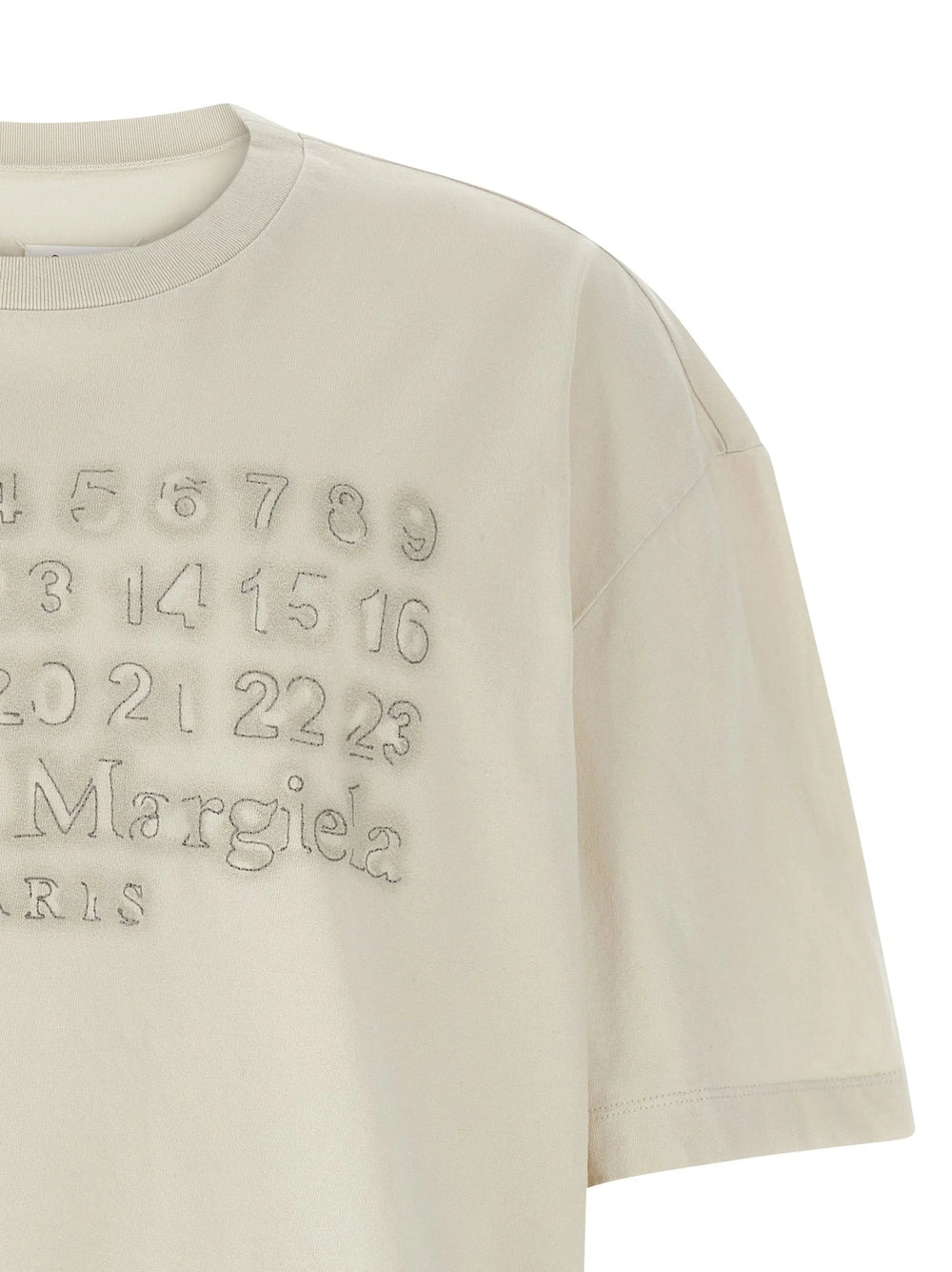 Maison Margiela Beige Cotton T-Shirt - S