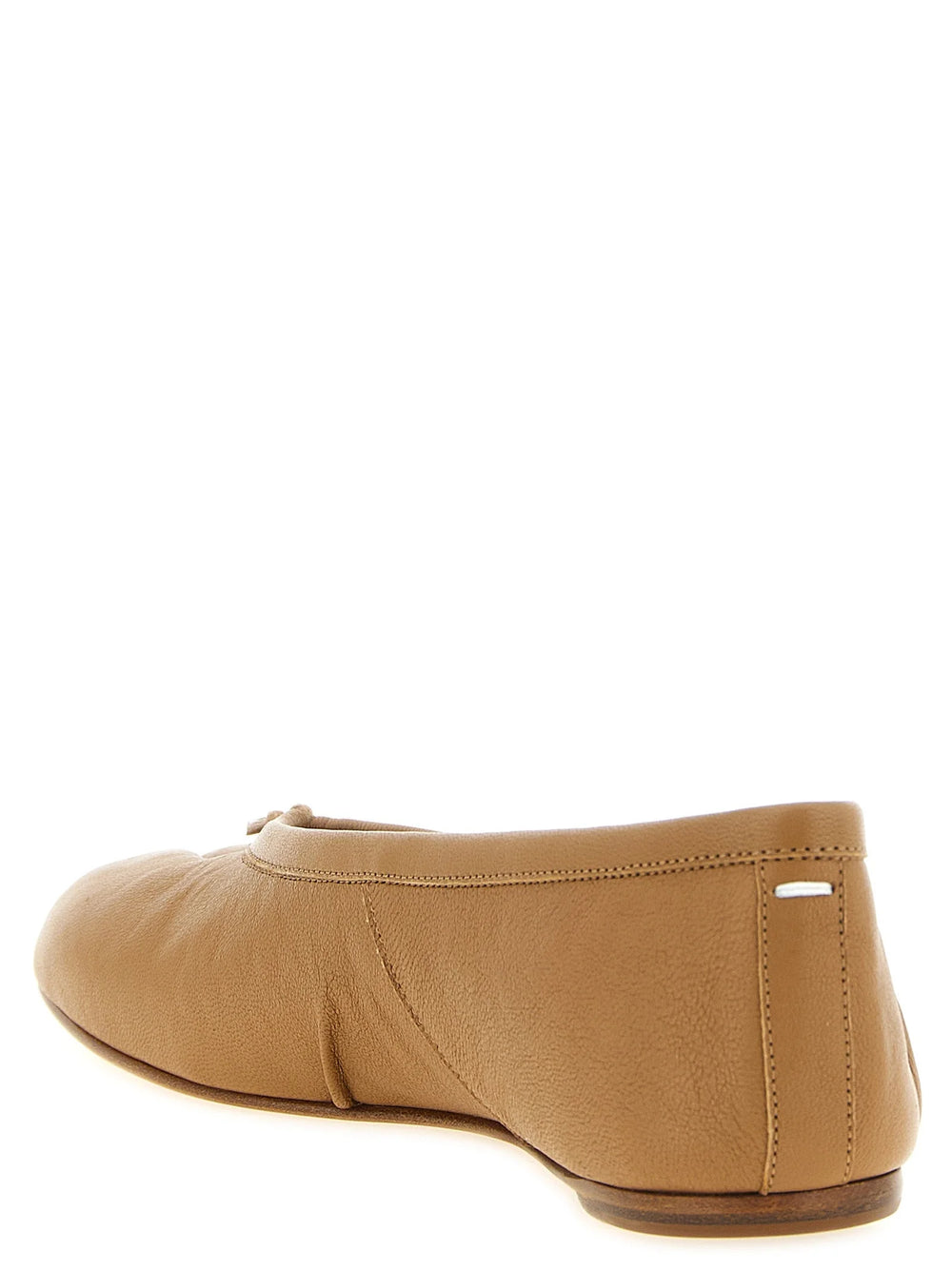 Maison Margiela Beige Lamb Leather Ballet Flats - EU35.5/US5.5