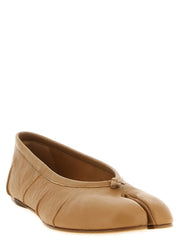 Maison Margiela Beige Lamb Leather Ballet Flats - EU35.5/US5.5