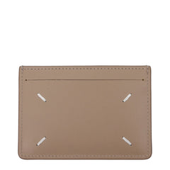 Maison Margiela Beige Leather Cardholder