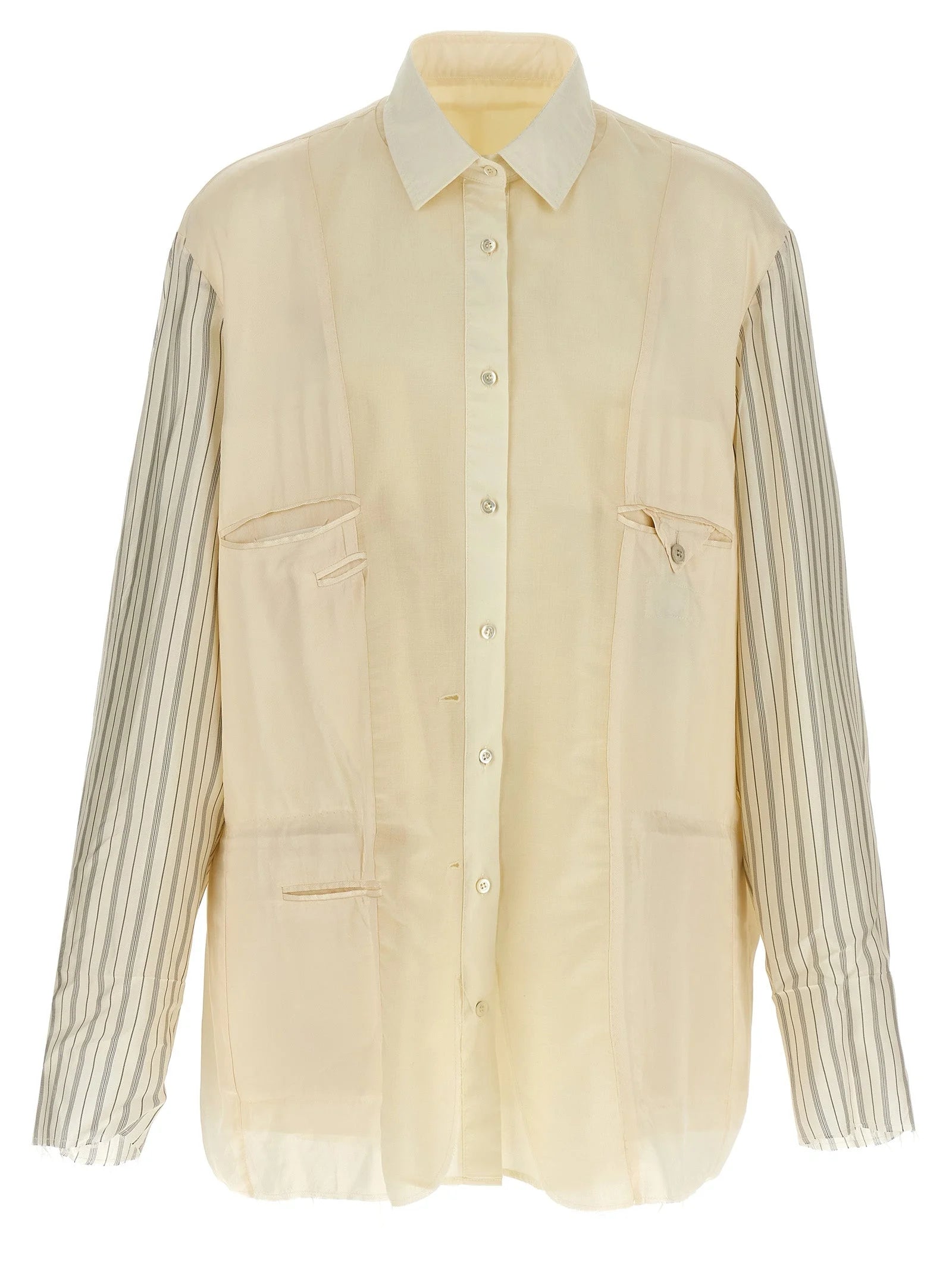 Maison Margiela Beige Mohair Blouse