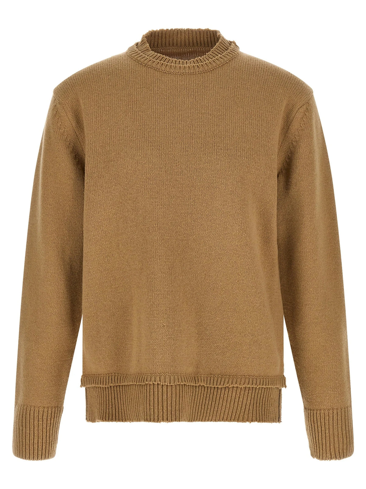 Maison Margiela Beige Wool Cardigan - L