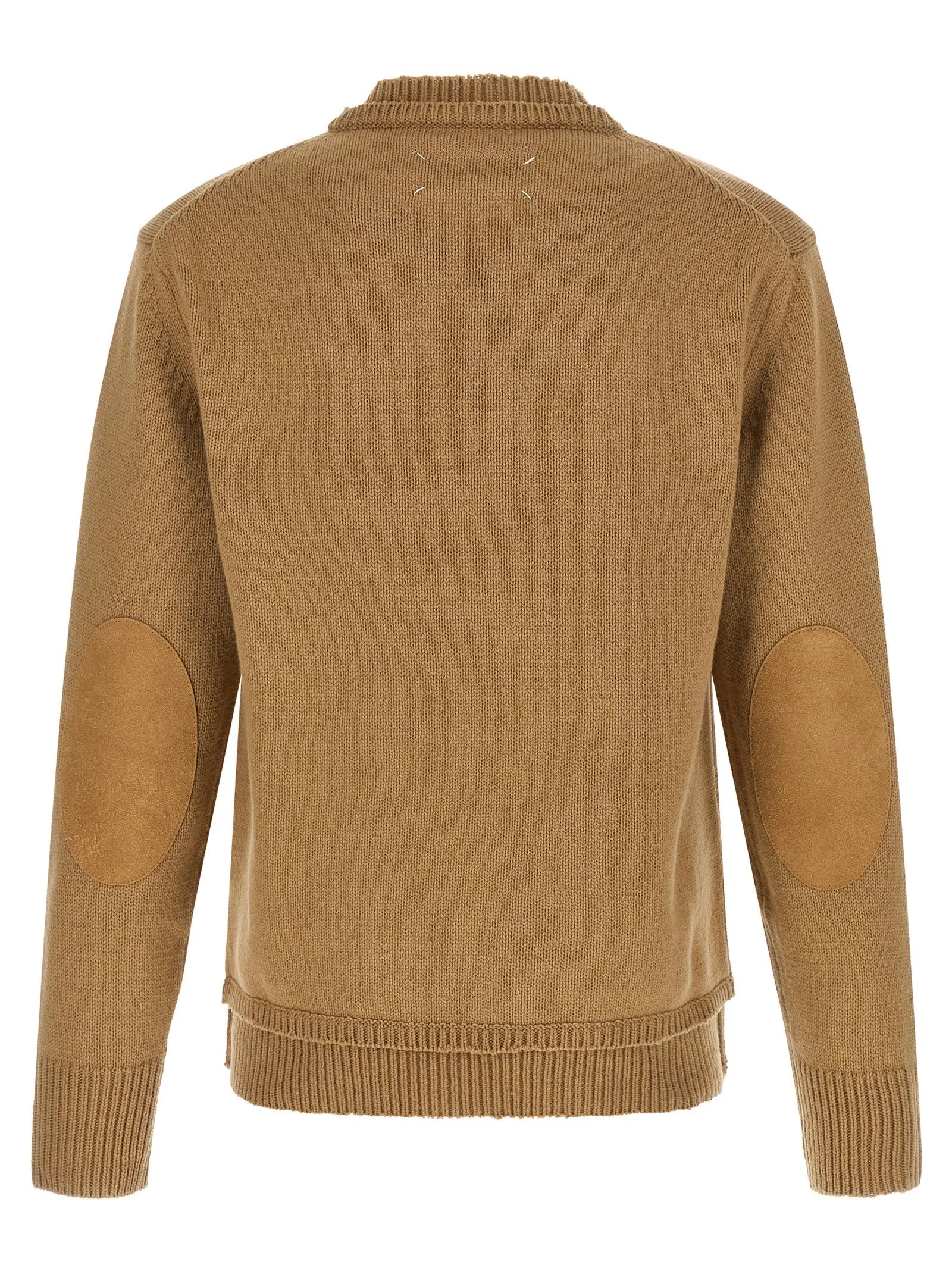 Maison Margiela Beige Wool Cardigan - L