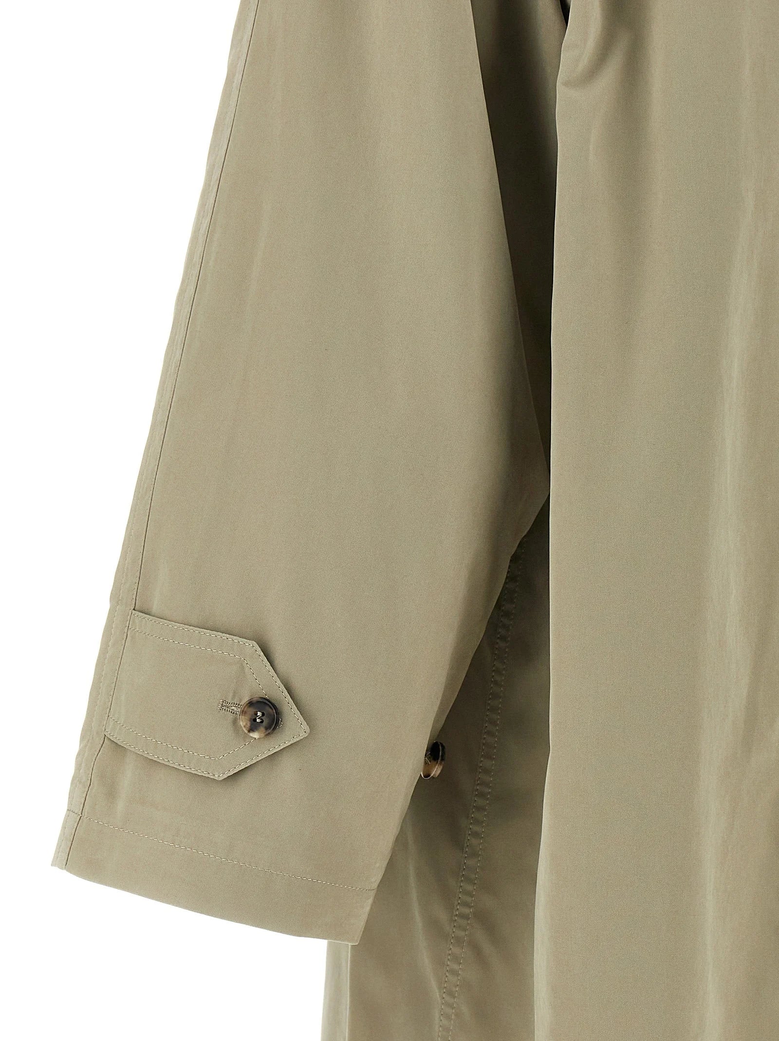 Maison Margiela Bicolor Polyester Coat