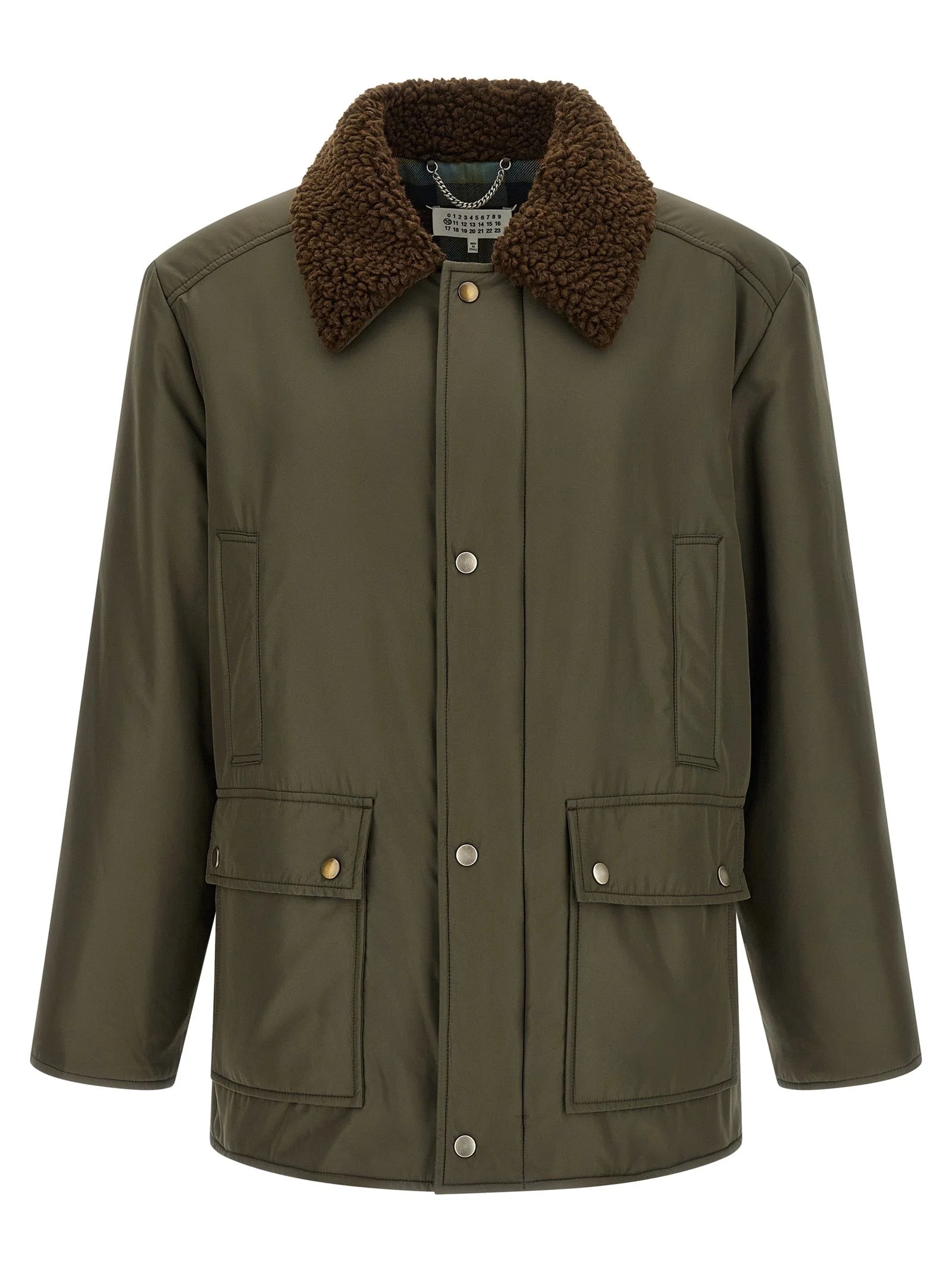 Maison Margiela Bicolor Polyester Parka