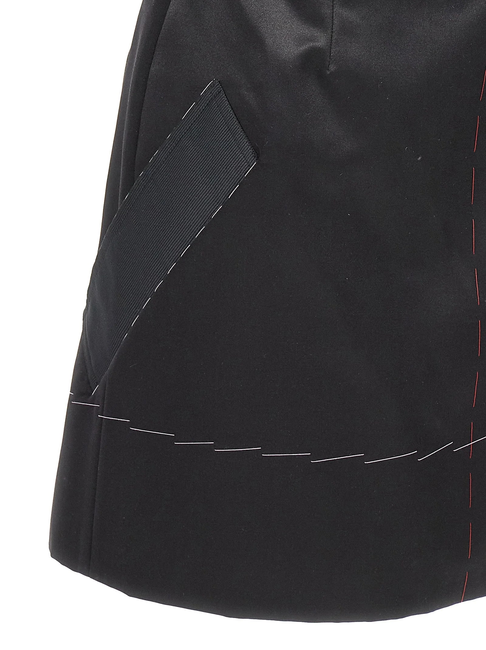 Maison Margiela Black Acetate Short Dress - IT40
