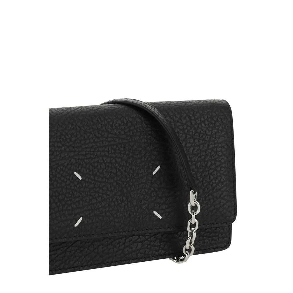 Maison Margiela Black Calf Leather Bos Taurus Wallet