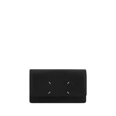 Maison Margiela Black Calf Leather Bos Taurus Wallet