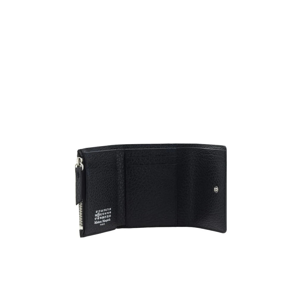 Maison Margiela Black Calf Leather Bos Taurus Wallet