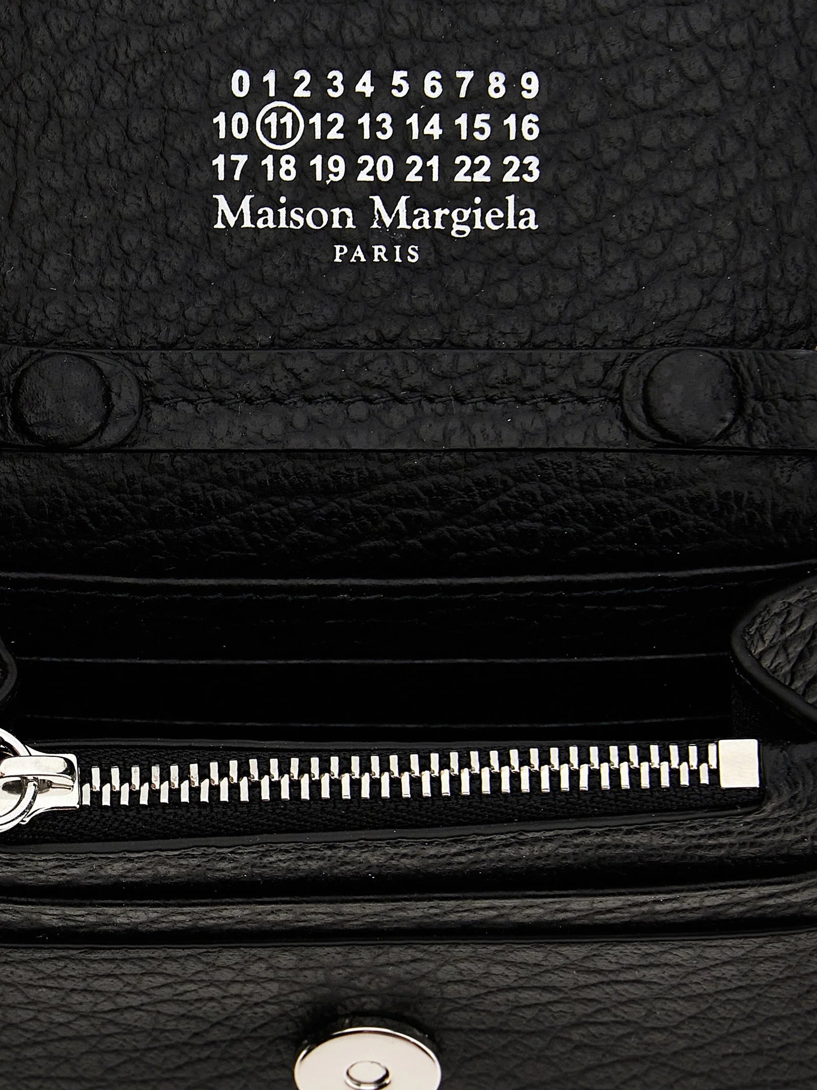 Maison Margiela Black Calfskin Cardholder