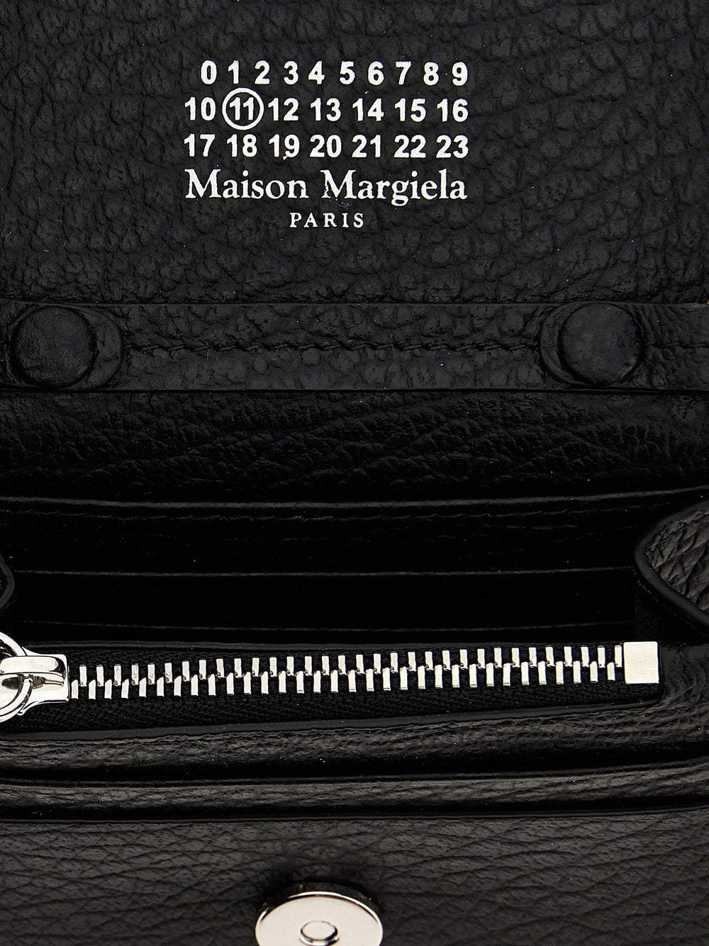 Maison Margiela Black Calfskin Cardholder