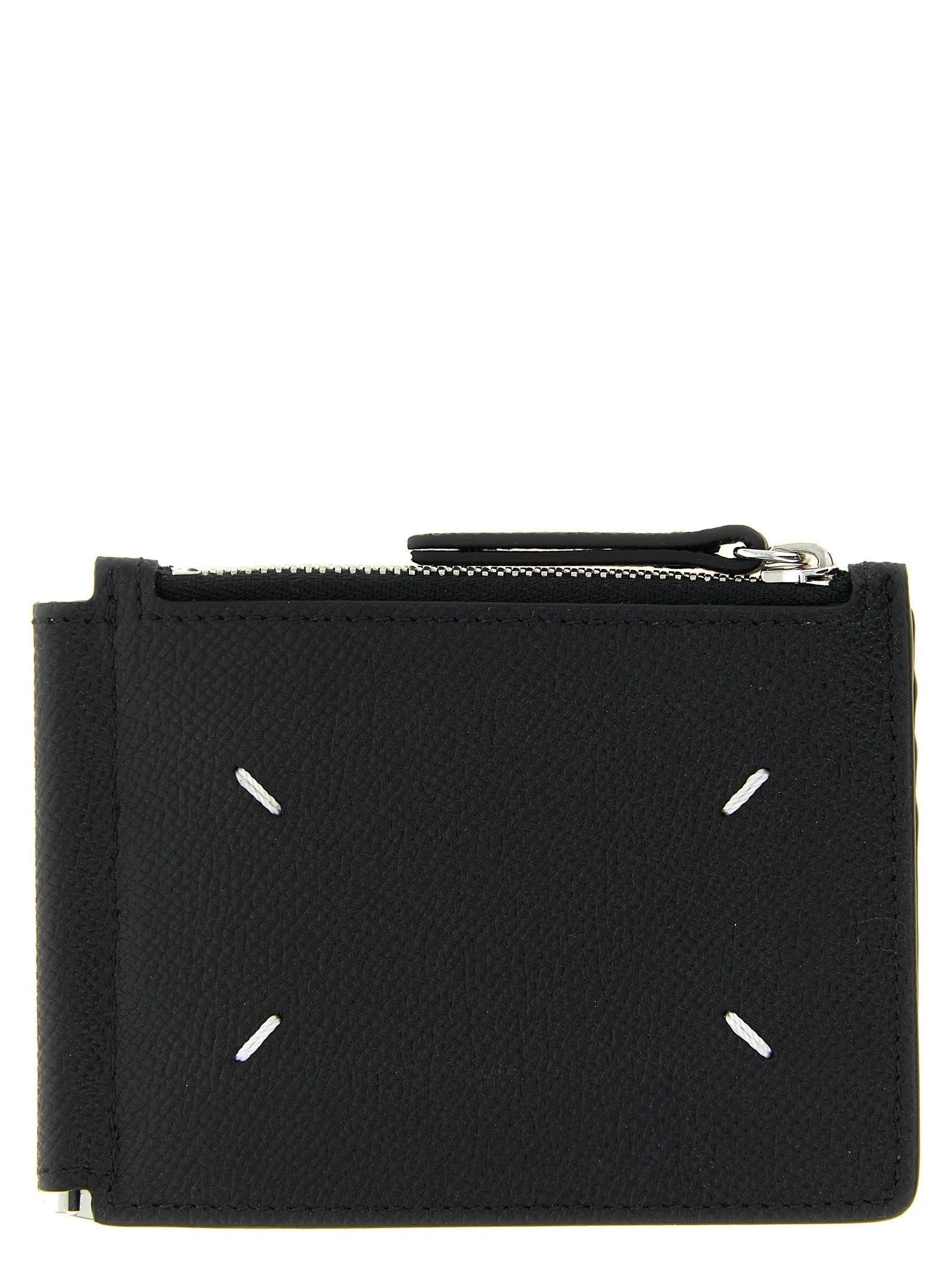Maison Margiela Black Calfskin Cardholder