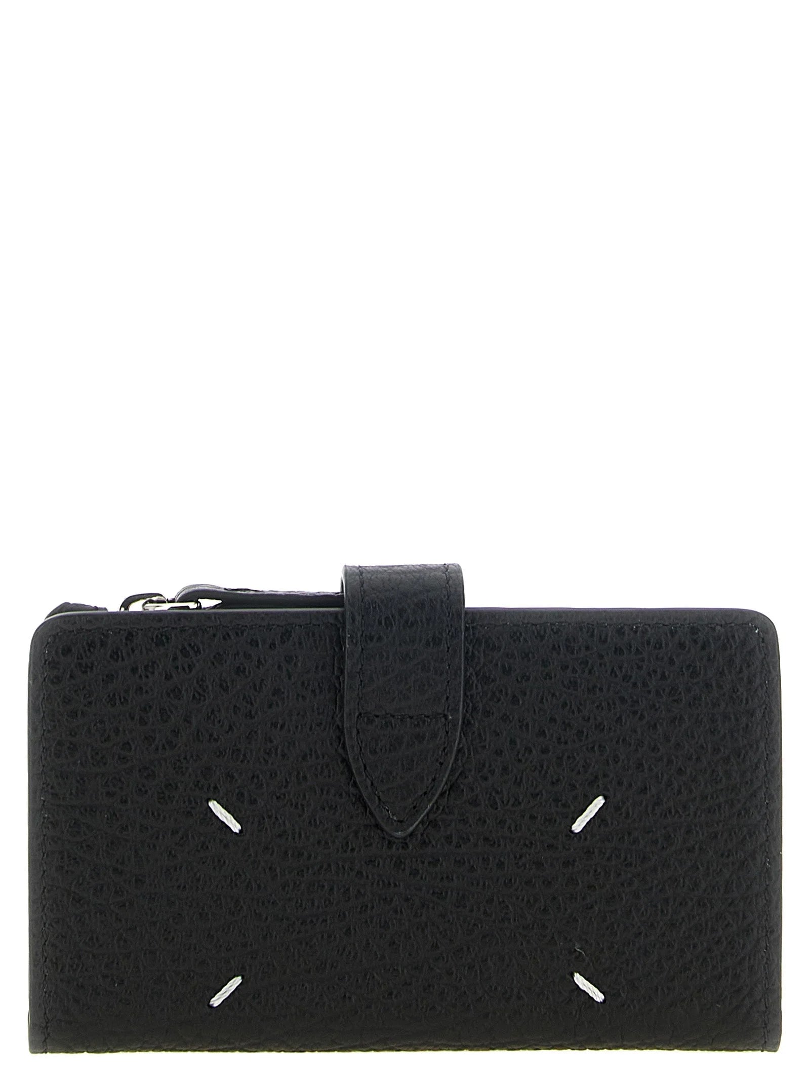 Maison Margiela Black Calfskin Cardholder