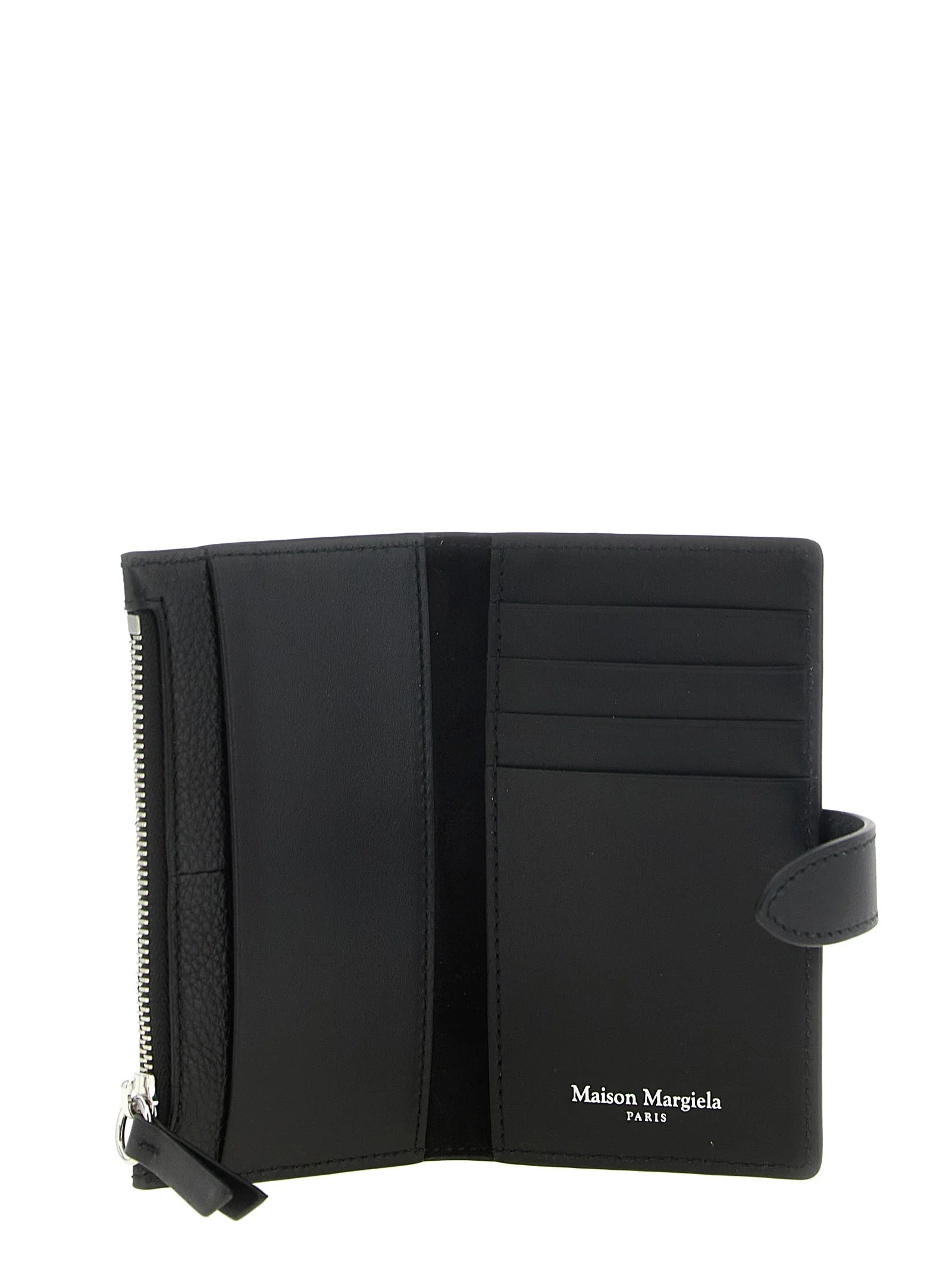 Maison Margiela Black Calfskin Cardholder