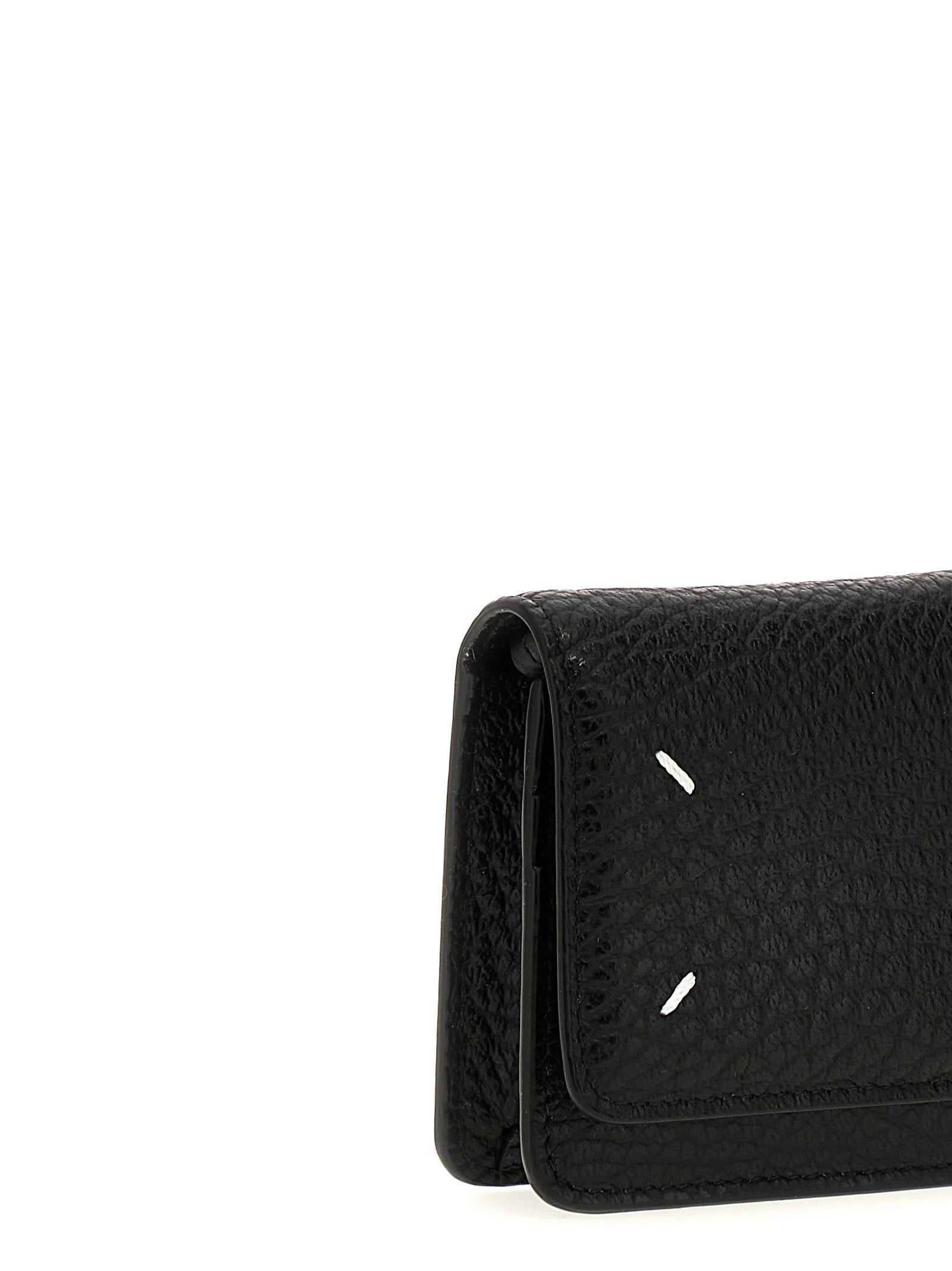 Maison Margiela Black Calfskin Cardholder
