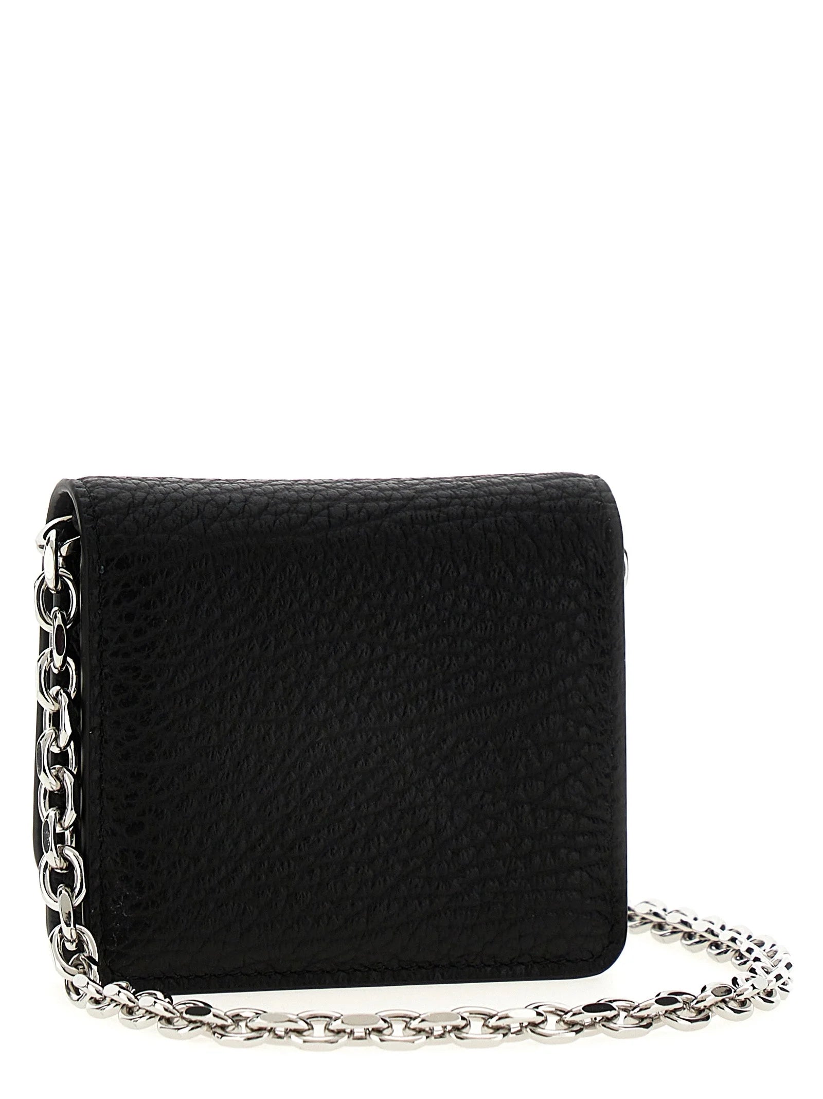 Maison Margiela Black Calfskin Cardholder