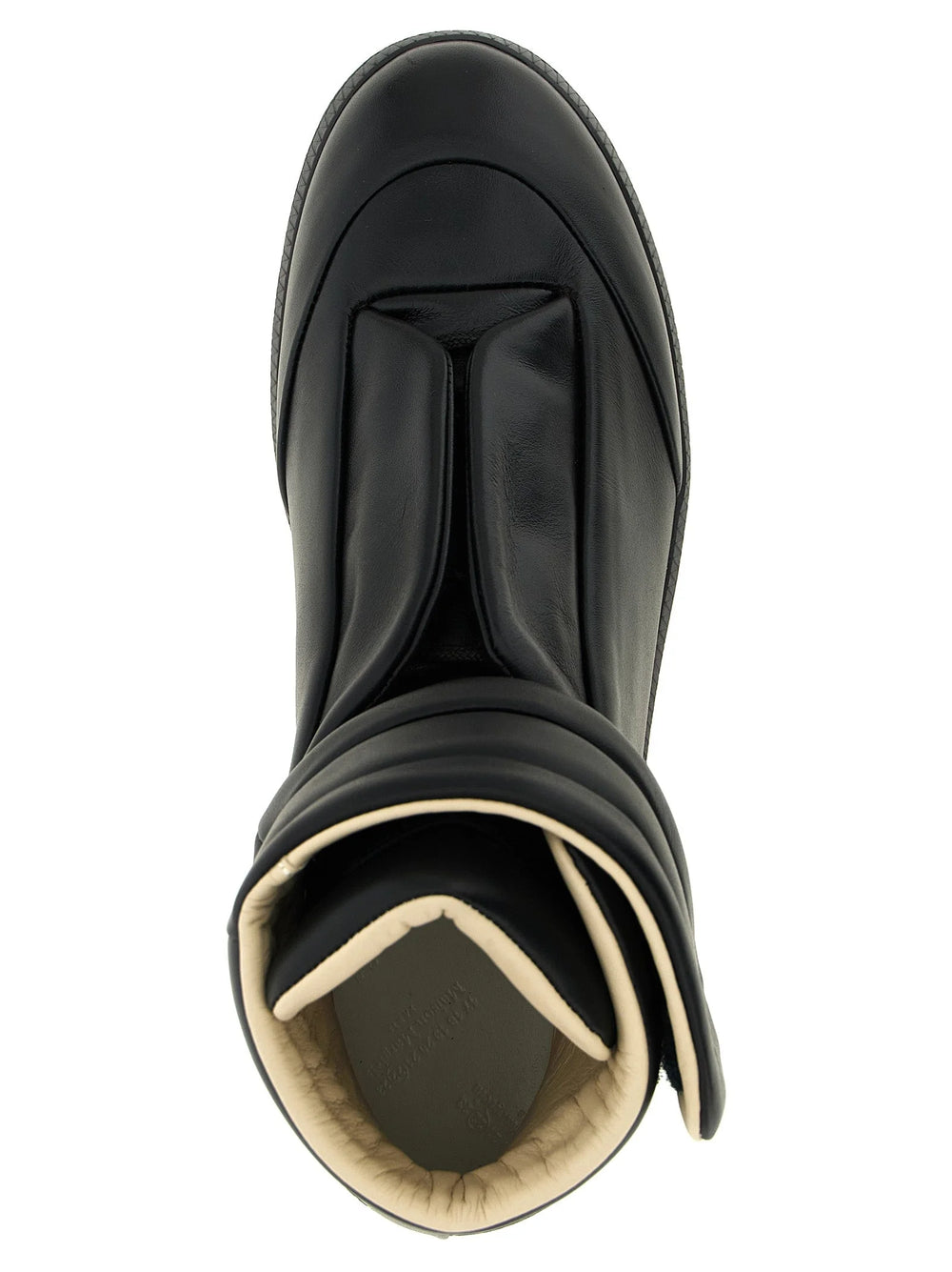 Maison Margiela Black Calfskin Chunky Sneakers - EU 41 | US 8