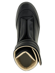 Maison Margiela Black Calfskin Chunky Sneakers - EU 41 | US 8