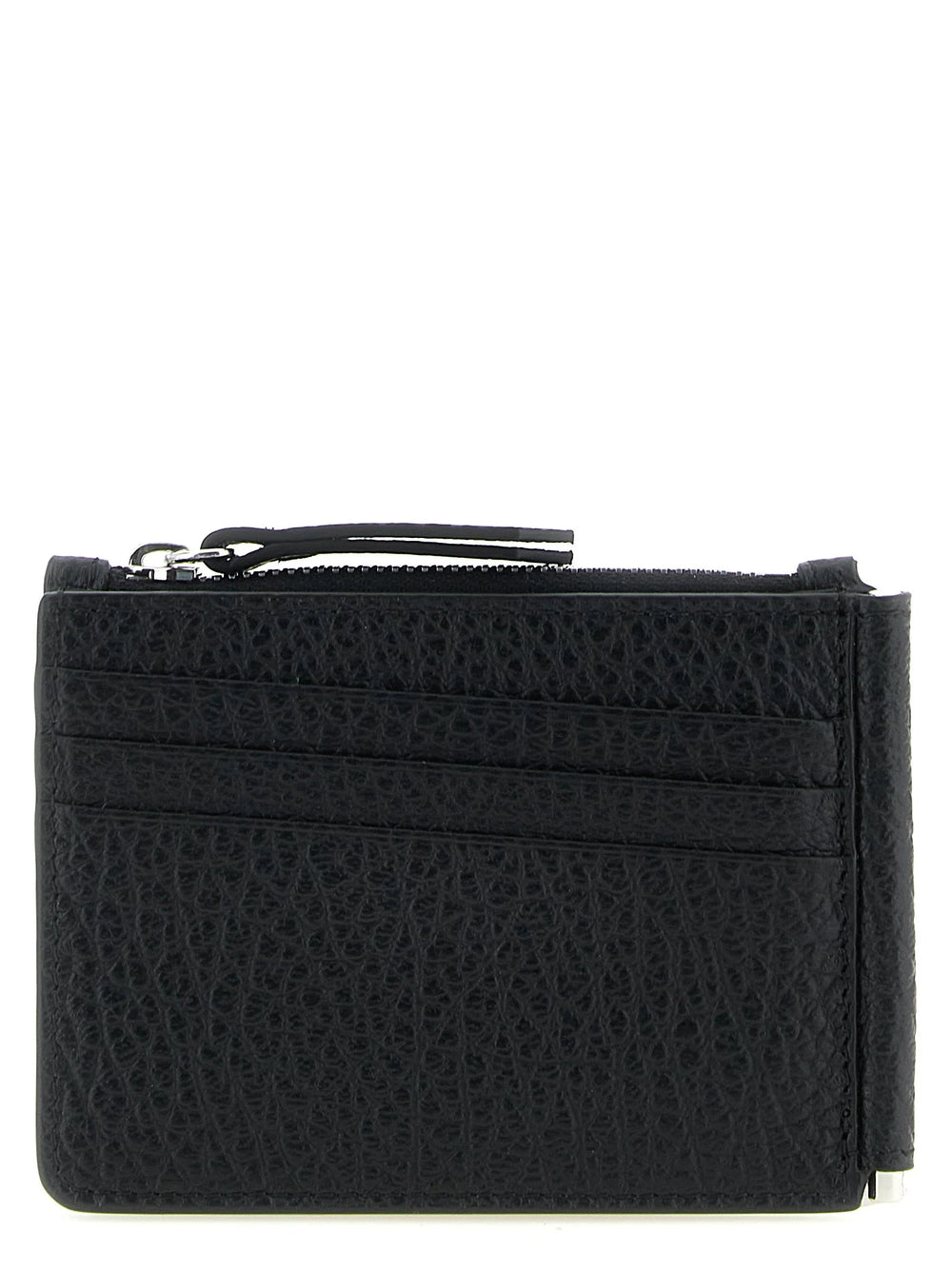 Maison Margiela Black Calfskin Leather Wallet