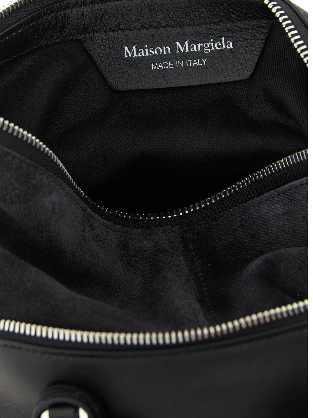 Maison Margiela Black Calfskin Shoulder Bag