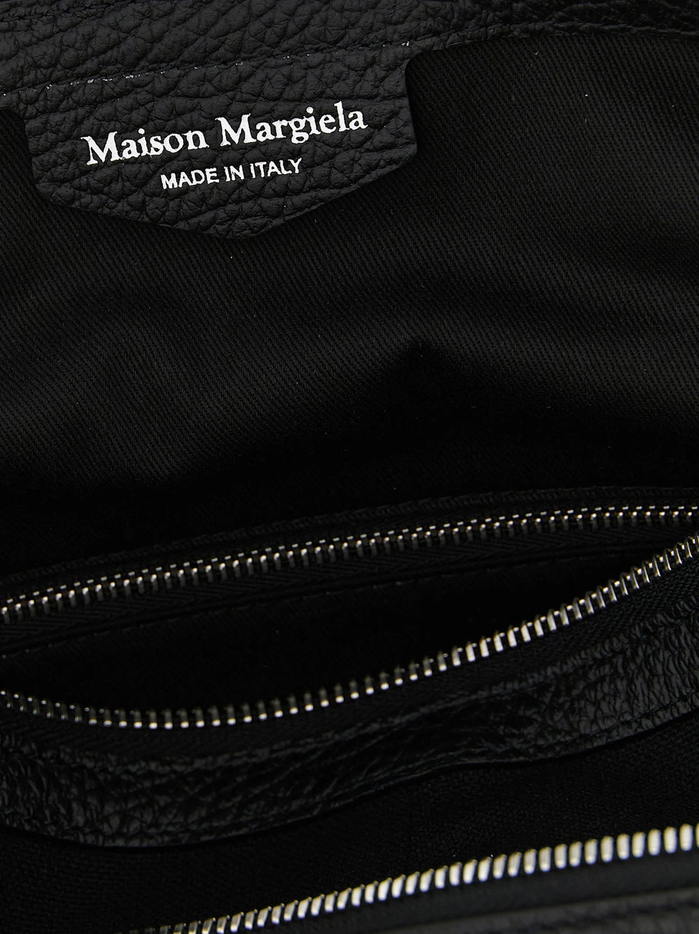 Maison Margiela Black Calfskin Shoulder Bag