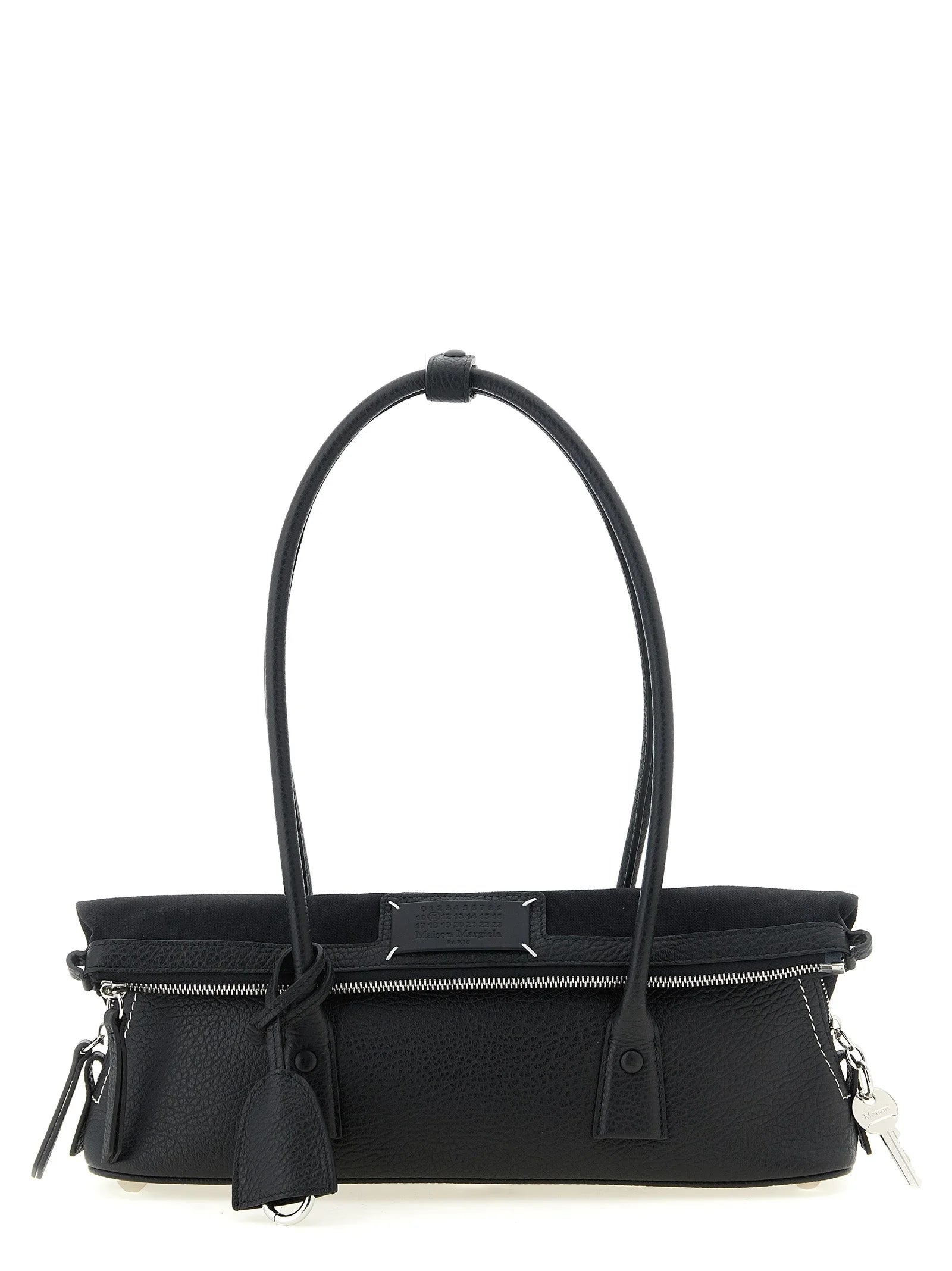 Maison Margiela Black Calfskin Shoulder Bag